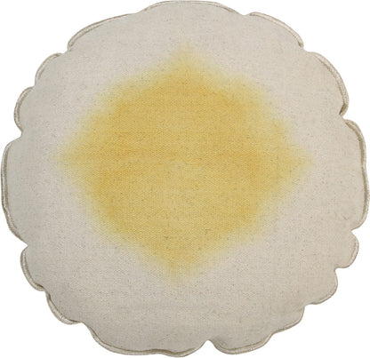 Lorena Canals Tie-Dye Cushion - Yellow (1' 4'') - SC-TIE-Y