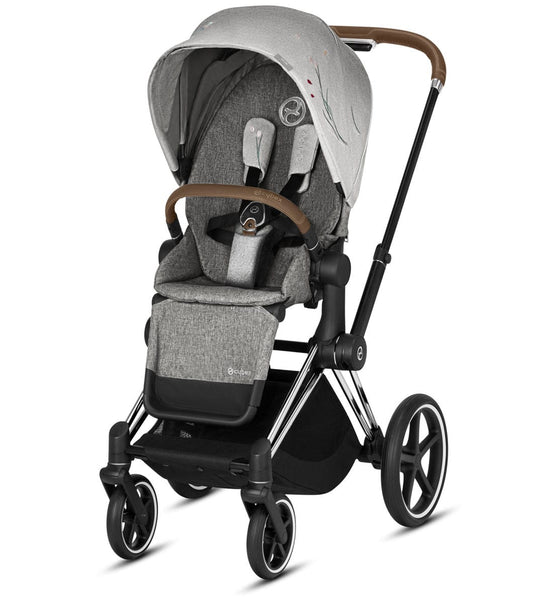 Cybex Priam 3 Complete Stroller - Koi/Chrome/Brown - 519003681-519003259