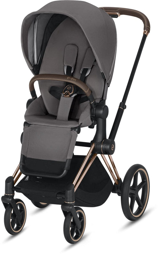 Cybex Priam 3 Priam Complete Stroller - Rose Gold/Manhattan Grey - 519003313-C