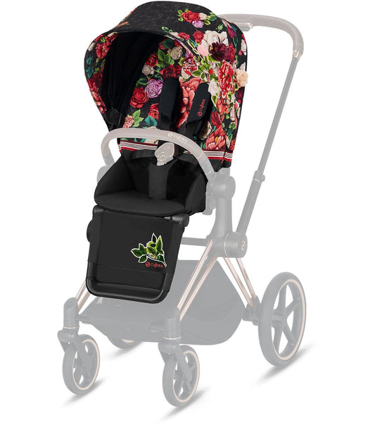 Cybex Priam 3 Seat Fabric - Spring Blossom Dark - 519003979