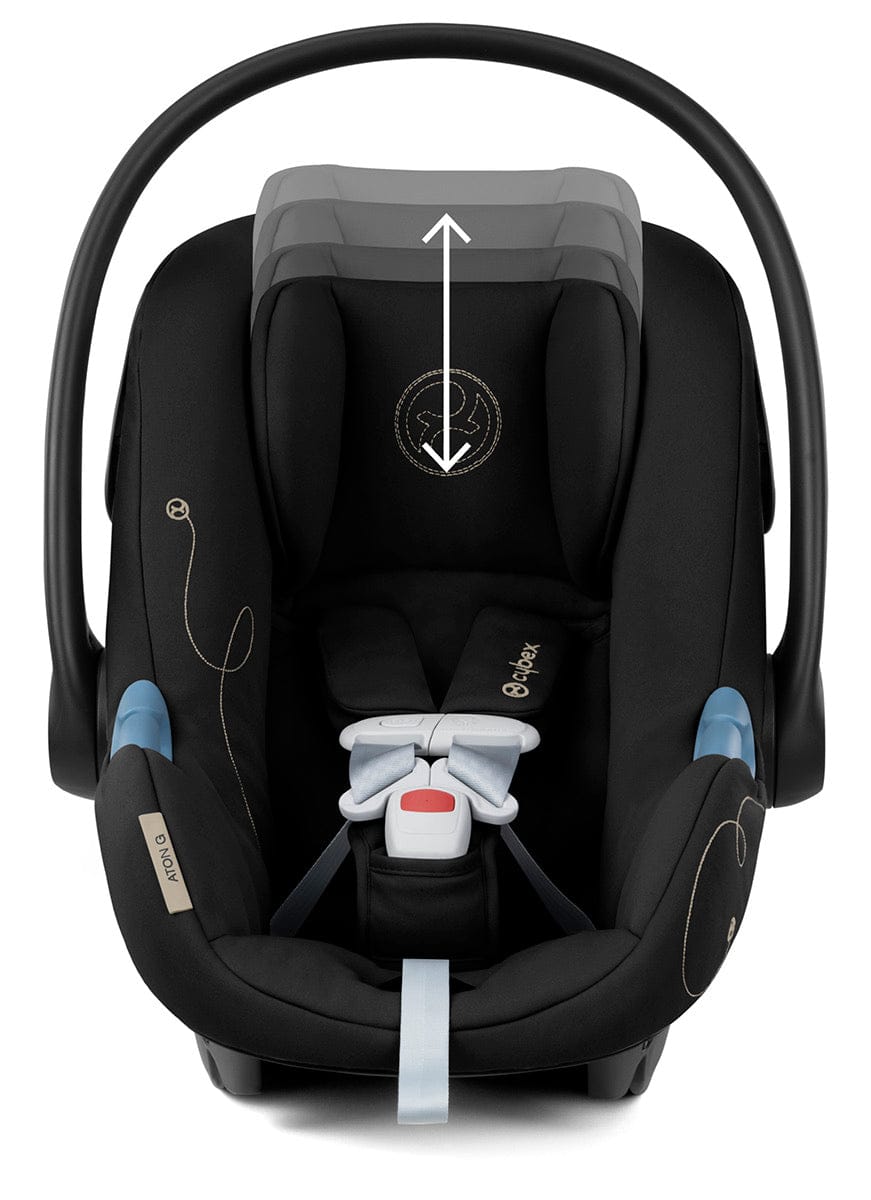 Cybex Aton G Infant Car Seat - Moon Black - 522005645