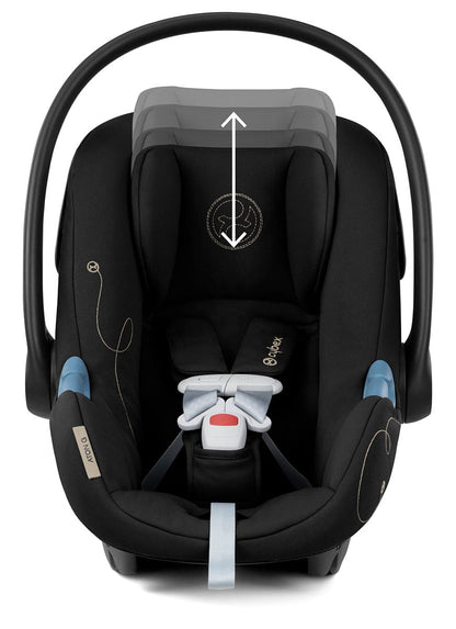 Cybex Aton G Infant Car Seat - Moon Black - 522005645