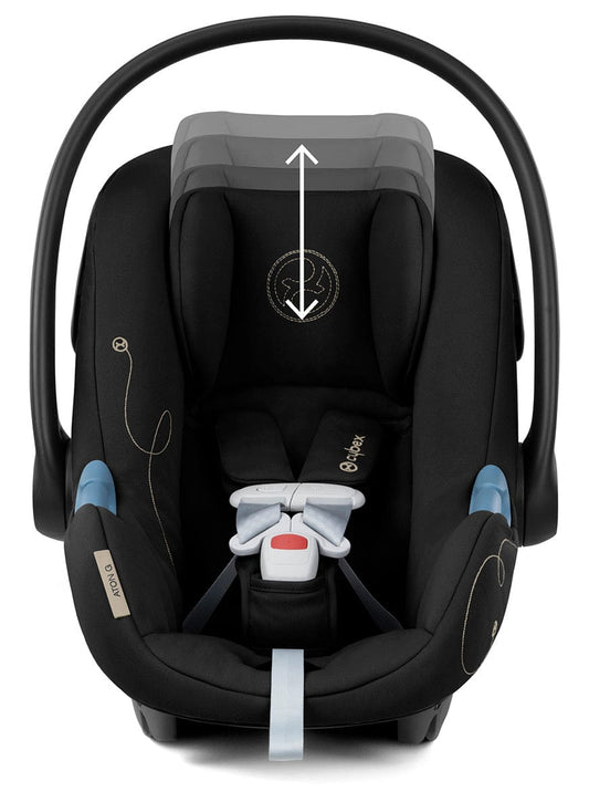 Cybex Aton G Infant Car Seat - Moon Black - 522005645