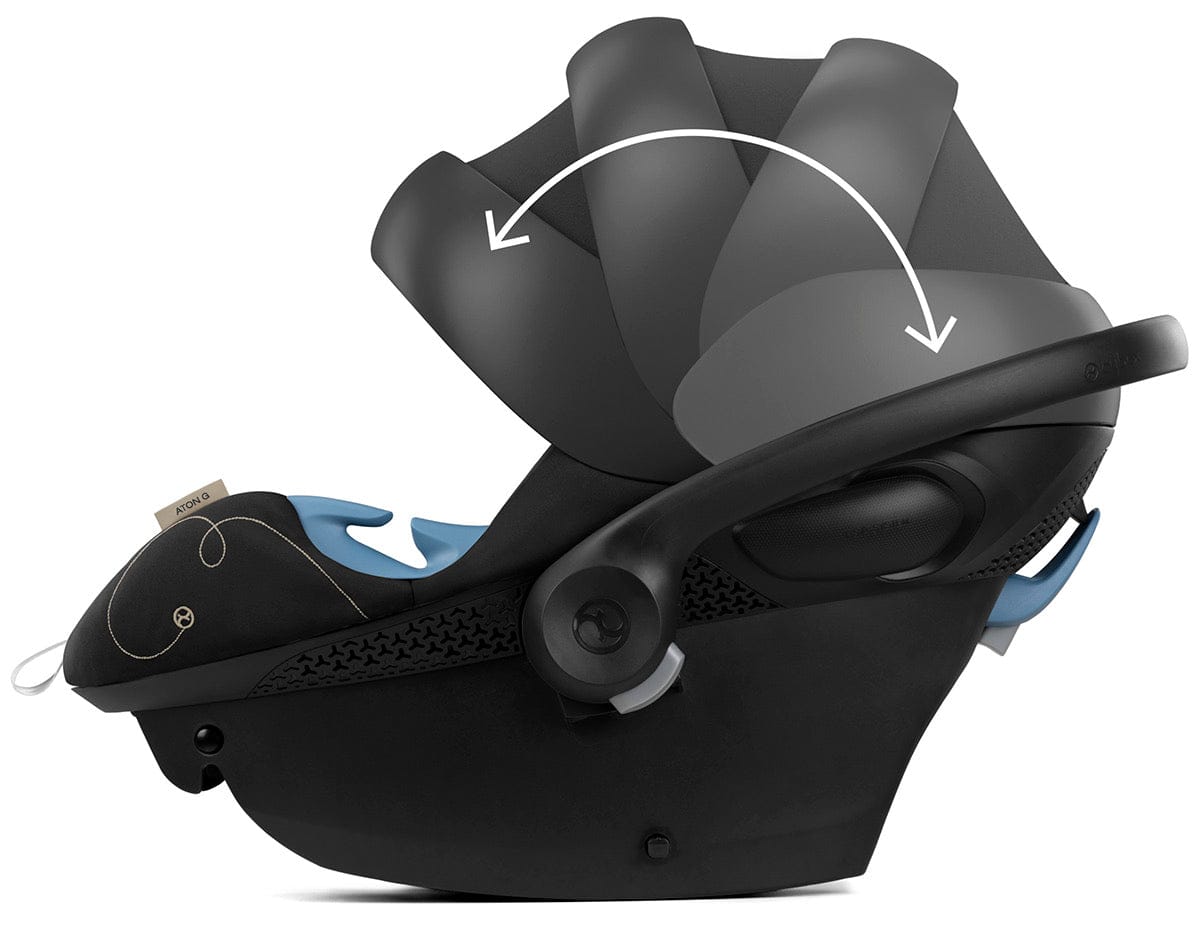 Cybex Aton G SensorSafe Infant Car Seat - Moon Black - 522005653