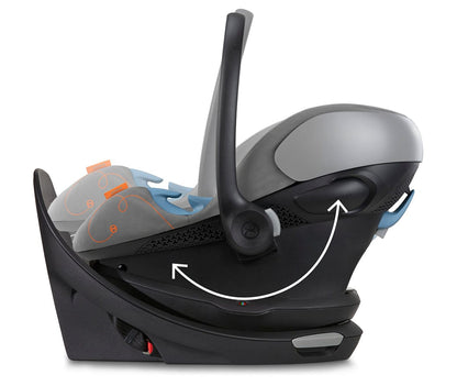 Cybex Aton G Swivel Infant Car Seat - Lava Grey - 522004169