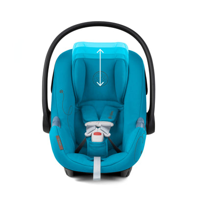 Cybex Aton G Swivel SensorSafe Rotating Infant Car Seat - Beach Blue - 522005665