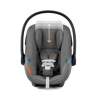 Cybex Aton G Swivel SensorSafe Rotating Infant Car Seat - Lava Grey - 522005669