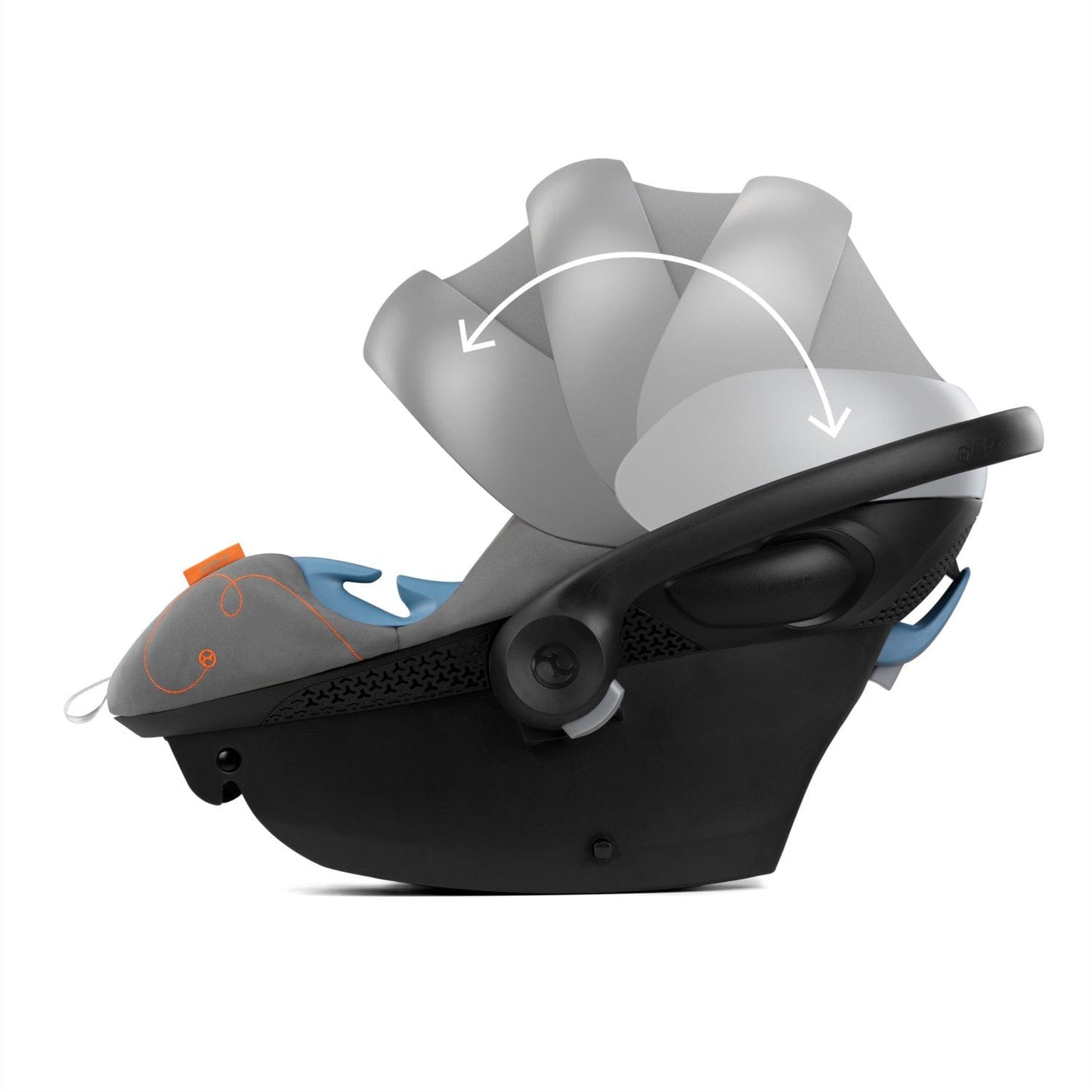 Cybex Aton G Swivel SensorSafe Rotating Infant Car Seat - Lava Grey - 522005669