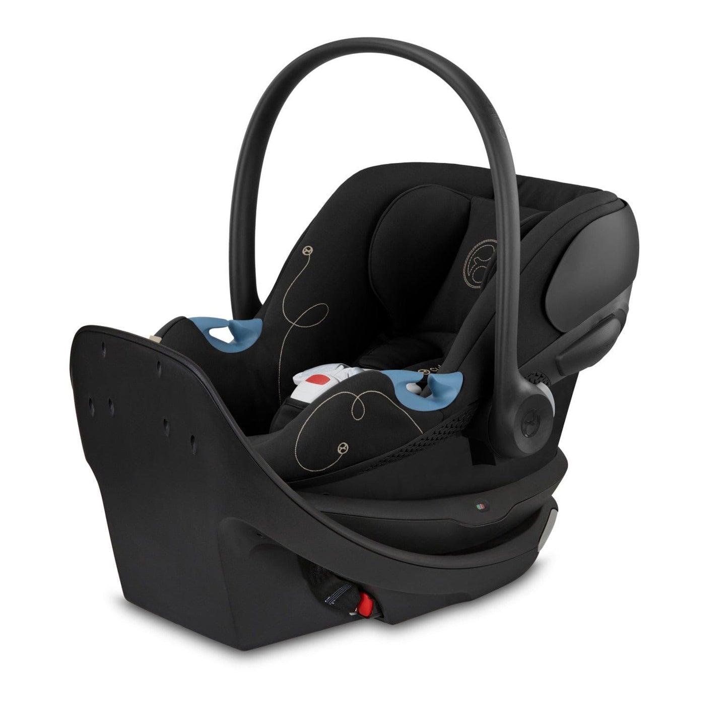 Cybex Aton G Swivel SensorSafe Rotating Infant Car Seat - Moon Black - 522005667