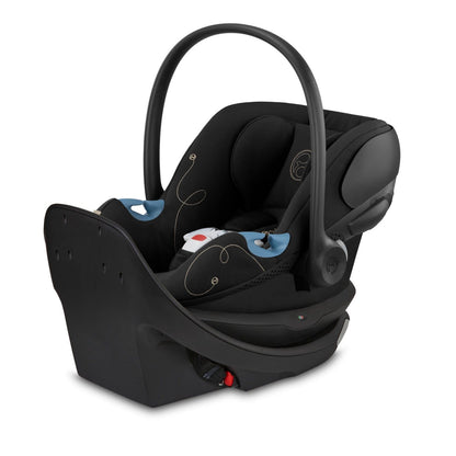 Cybex Aton G Swivel SensorSafe Rotating Infant Car Seat - Moon Black - 522005667