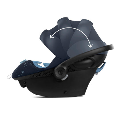 Cybex Aton G Swivel SensorSafe Rotating Infant Car Seat - Ocean Blue - 522005661