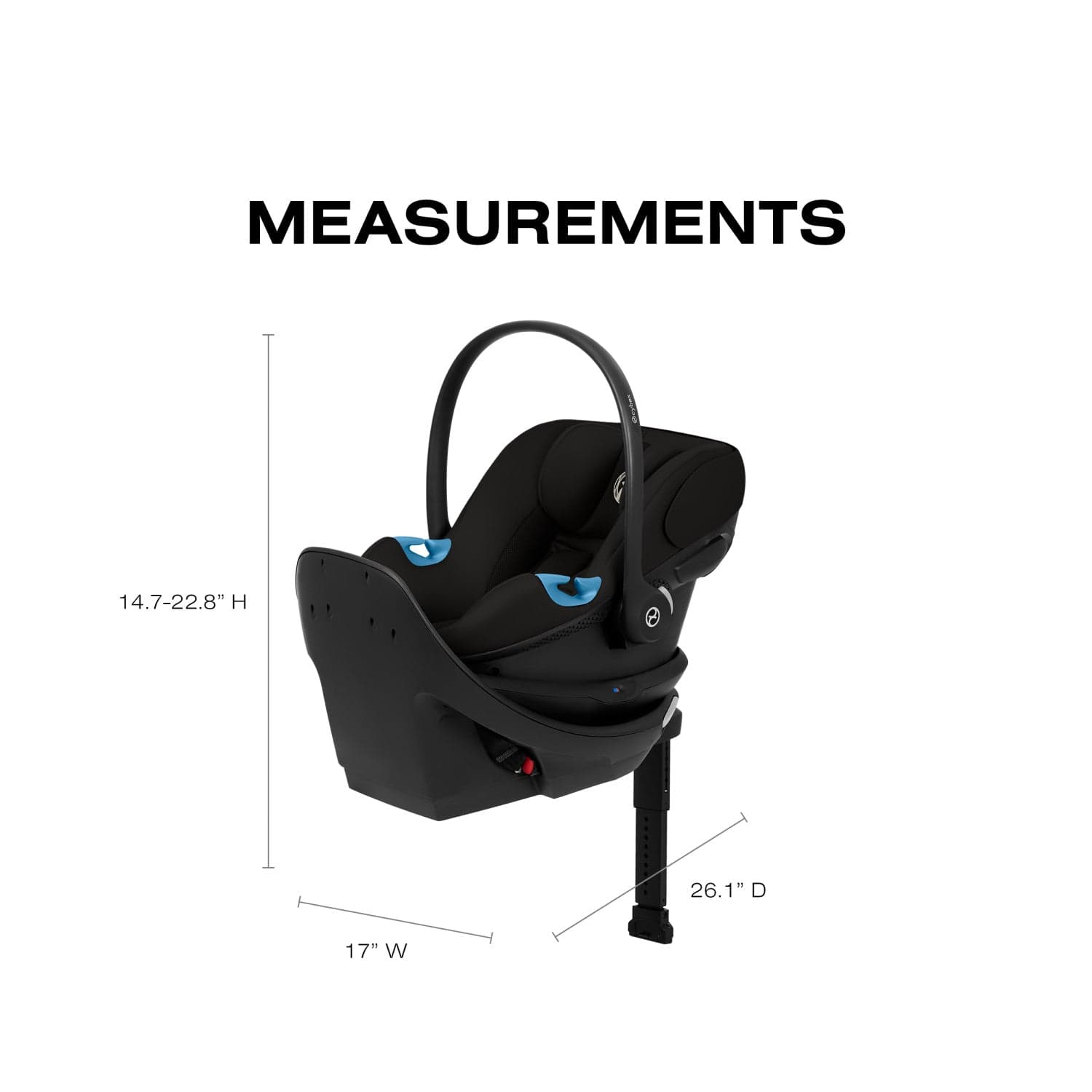 Cybex Aton G2 Swivel Infant Car Seat with Load Leg Base - Moon