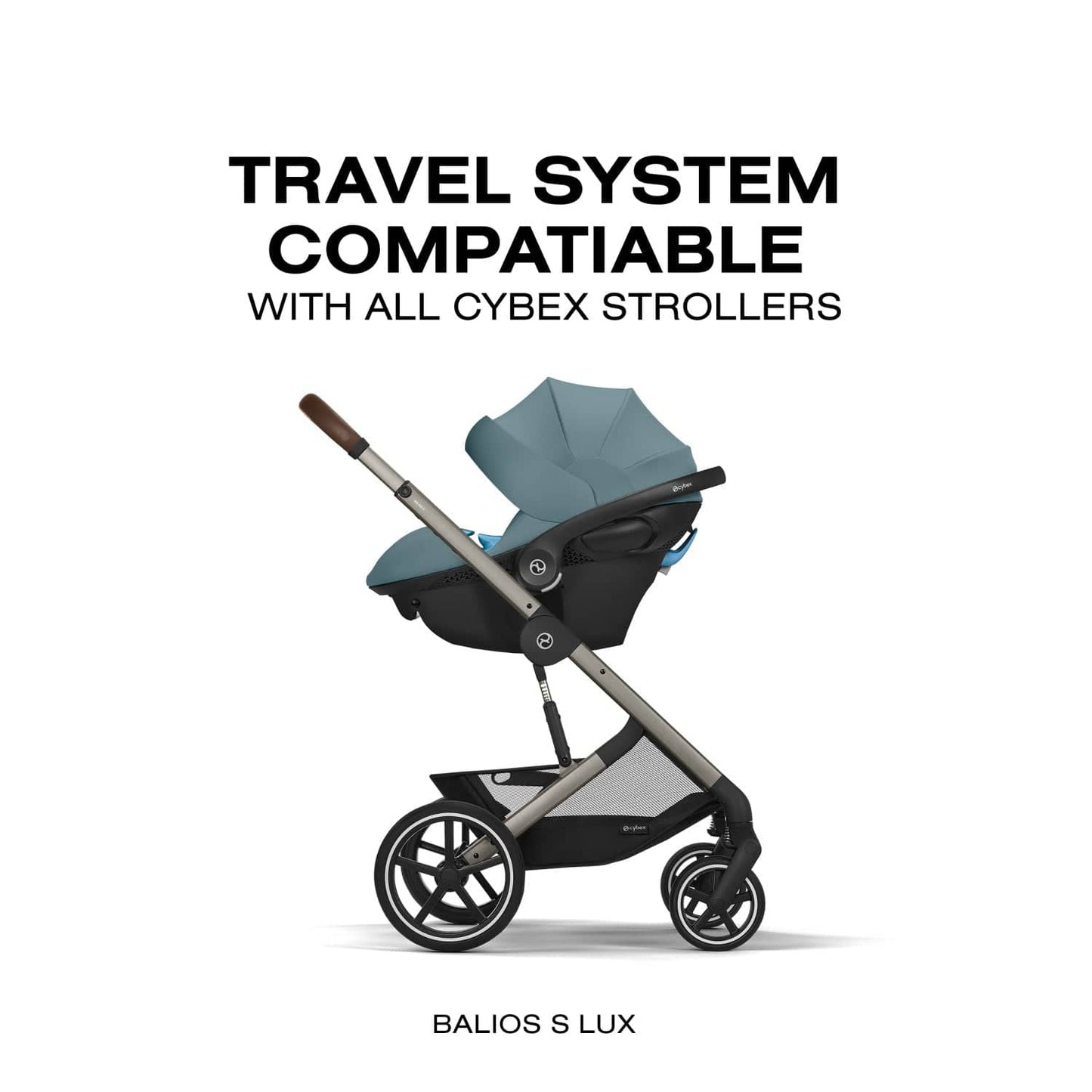 Cybex Aton G2 Swivel Infant Car Seat with Load Leg Base - Stormy Blue - 524002357