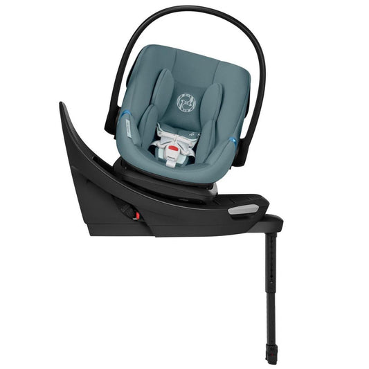 Cybex Aton G2 Swivel Infant Car Seat with Load Leg Base - Stormy Blue - 524002357
