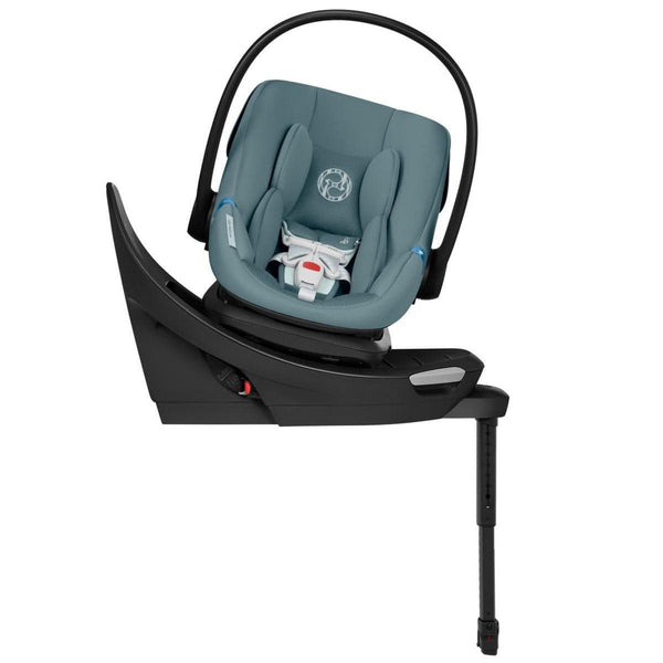 autostol cybex aton Aton G2 Swivel Infant Car Seat with Load Leg Base by Cybex Stormy Blue