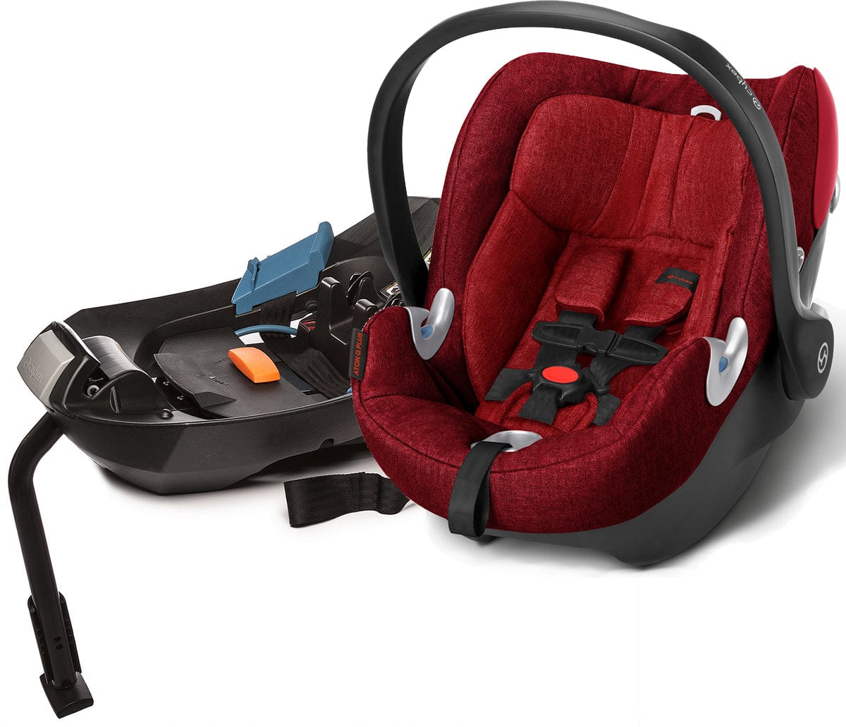 Cybex Aton Q Plus Infant Car Seat 2016 Hot & Spicy - 515104296