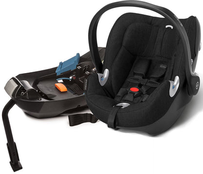Cybex Aton Q Plus Infant Car Seat - Black Beauty - 515104292