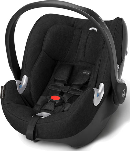 Cybex Aton Q Plus Infant Car Seat - Black Beauty - 515104292