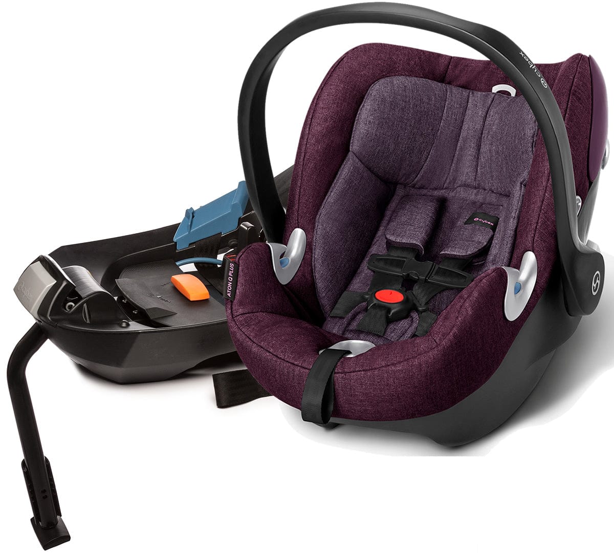 Cybex Aton Q Plus Infant Car Seat 2015 Grape Juice - 515104298