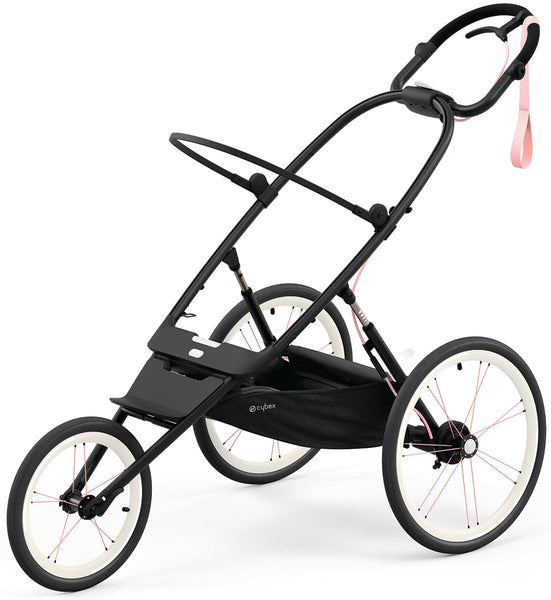 Cybex AVI Jogging Stroller Frame Black with Pink Details – Albee