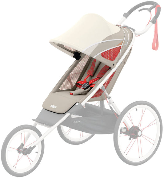 Cybex AVI Jogging Stroller Seat Pack - Bleached Sand - 520004221