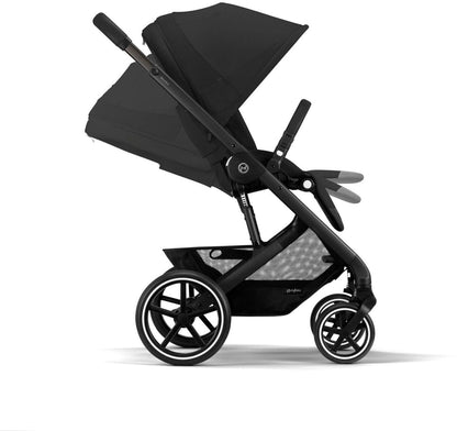 Cybex Balios S Lux 2 Stroller - Black Frame / Moon Black - 522002391