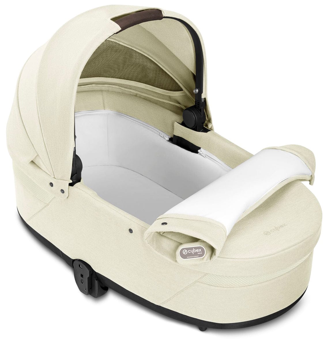 Cybex Balios S Lux 2 Stroller + Cot S Lux 2 Bundle - Taupe Frame / Seashell Beige - 522004807-522002353