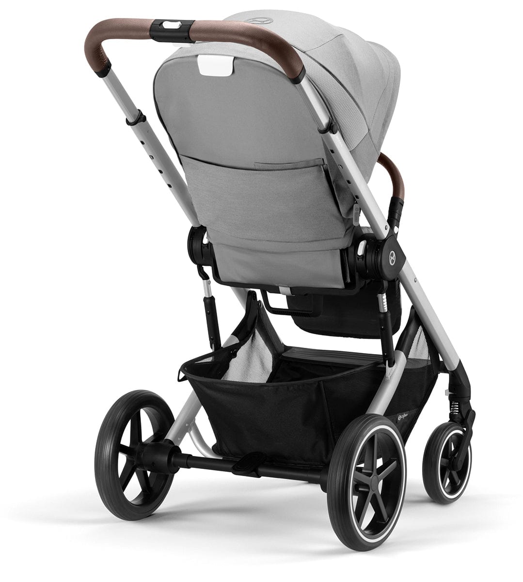 Cybex Balios S Lux 2 Stroller - Silver Frame / Lava Grey - 522002395