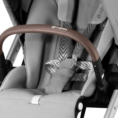 Cybex Balios S Lux 2 Stroller - Silver Frame / Lava Grey - 522002395