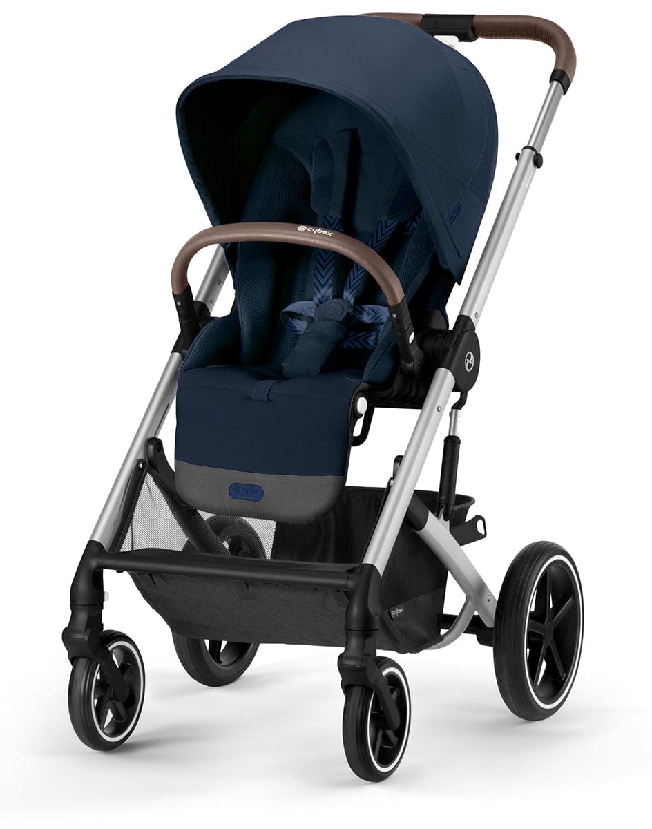 Cybex Balios S Lux 2 Stroller - Silver Frame / Ocean Blue - 522004809