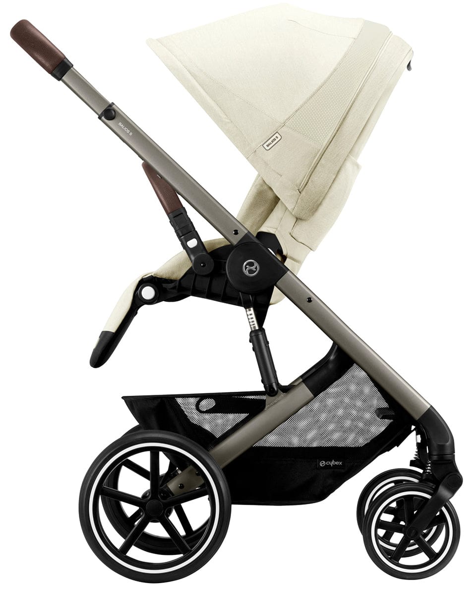 Cybex Balios S Lux 2 Stroller - Taupe Frame / Seashell Beige - 522004807