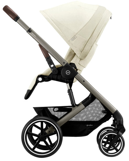 Cybex Balios S Lux 2 Stroller - Taupe Frame / Seashell Beige - 522004807