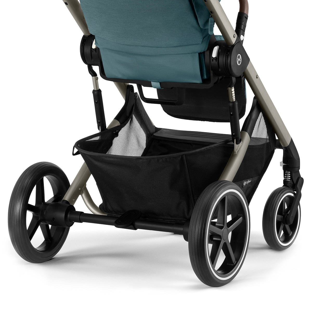 Cybex Balios S Lux 2 Stroller - Taupe Frame / Sky Blue - 522002399