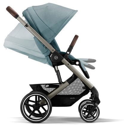 Cybex Balios S Lux 2 Stroller - Taupe Frame / Sky Blue - 522002399