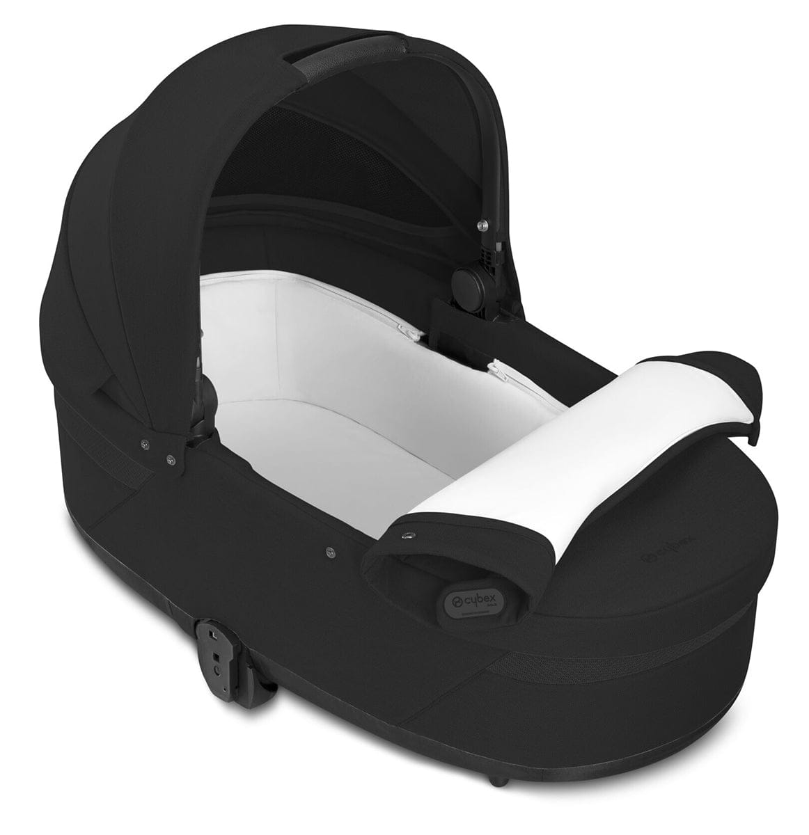 Cybex Balios S Lux Full Size Stroller + Cot S Bassinet Bundle (One Box) - All Black - 522004951