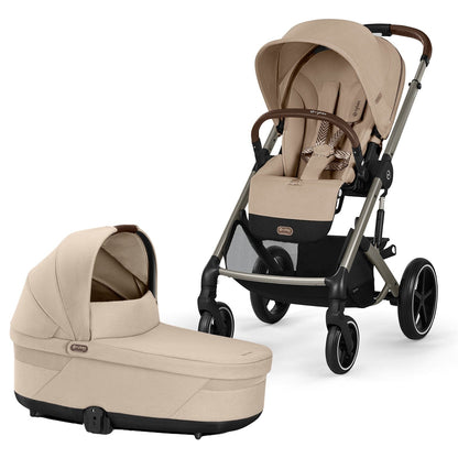Cybex Balios S Lux Stroller + Fold Cot Bundle