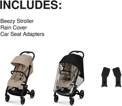 Cybex Beezy 2 Compact Stroller - Almond Beige - 524000189