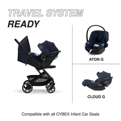 Cybex Beezy 2 Compact Stroller - Dark Blue - 524000165