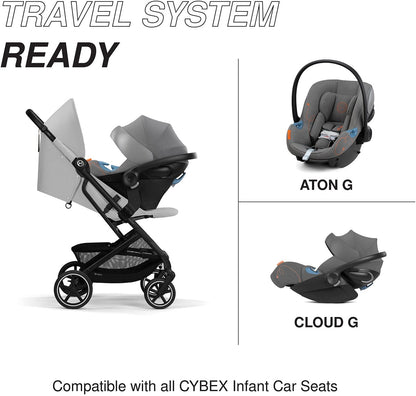 Cybex Beezy 2 Compact Stroller - Fog Grey - 524000157