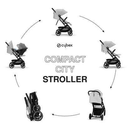 Cybex Beezy 2 Compact Stroller - Fog Grey - 524000157
