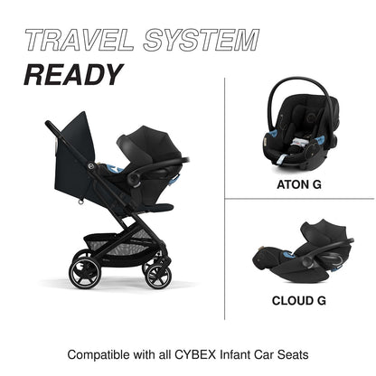 Cybex Beezy 2 Compact Stroller - Magic Black - 524000149