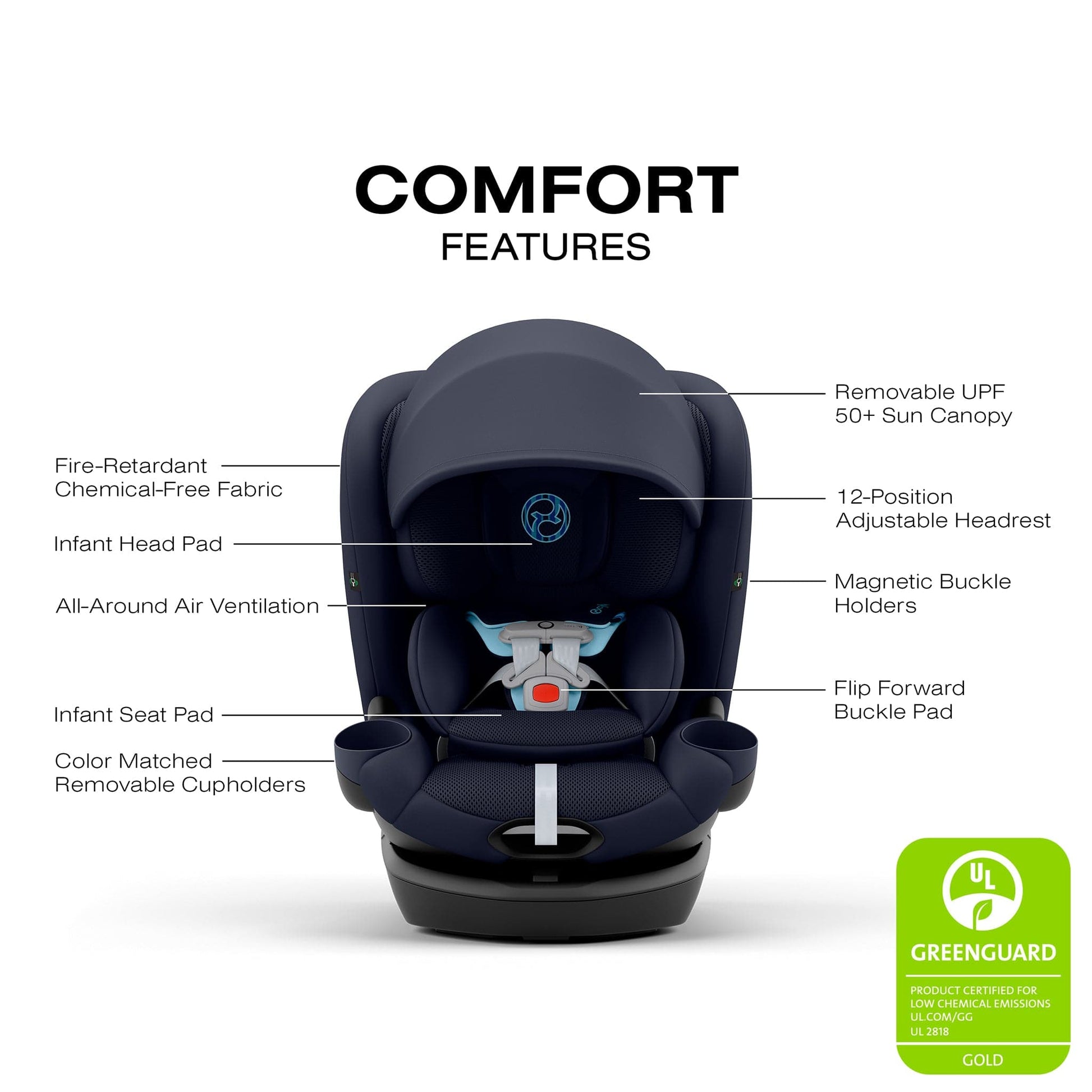 Cybex Callisto G 360 Rotating All-In-One Convertible Car Seat
