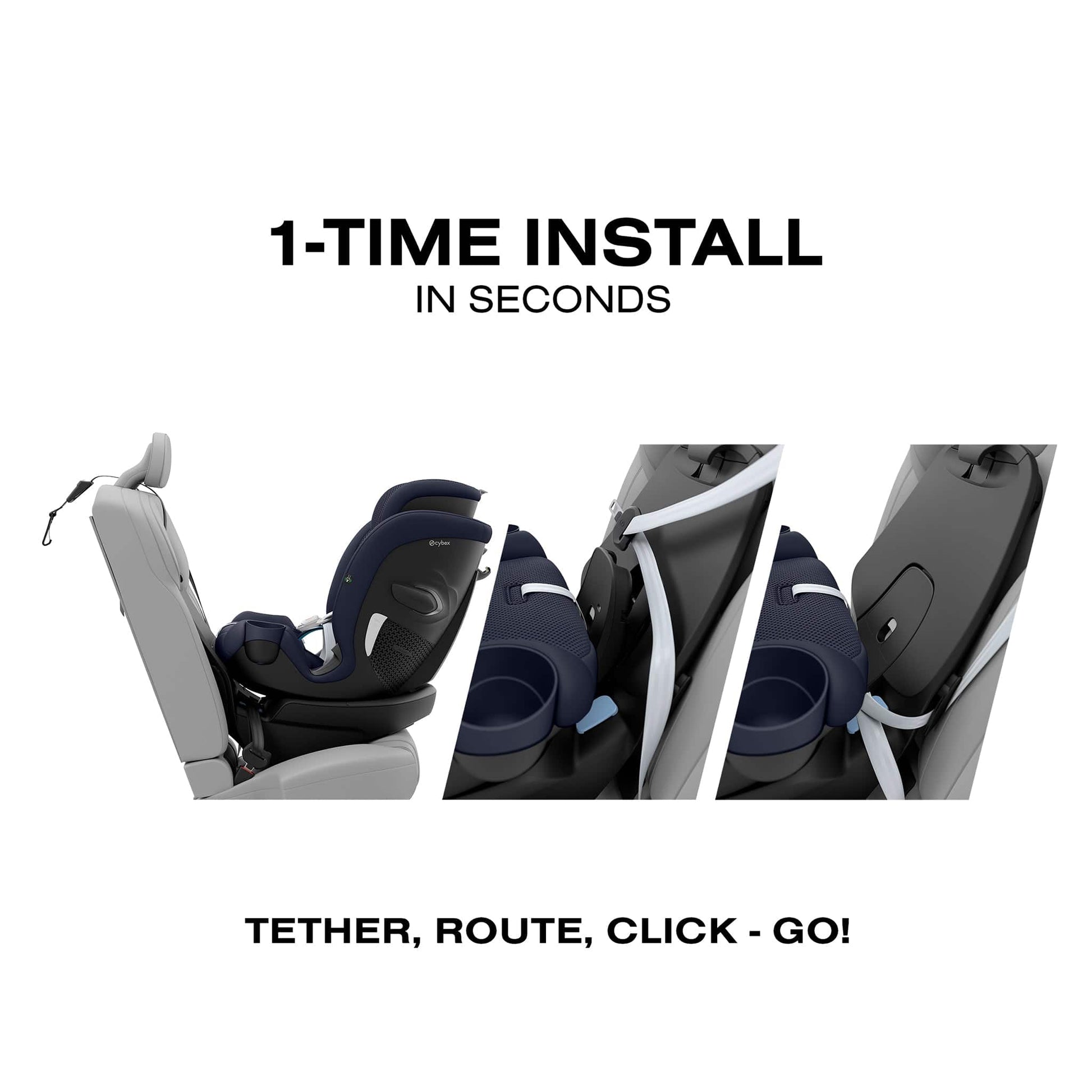 Cybex Callisto G 360 Rotating All-In-One Convertible Car Seat