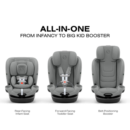 Cybex Callisto G 360 Rotating All-in-One Convertible Car Seat - Stone Grey - 524000596