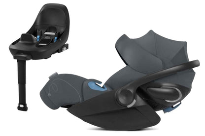 Cybex Cloud G Lux SensorSafe Comfort Extend Reclining Infant Car Seat - Monument Grey - 522001409
