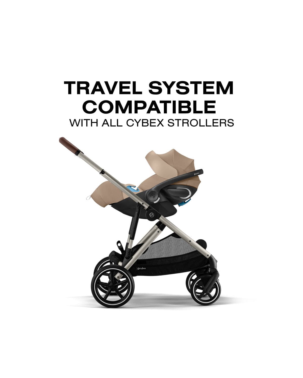 Cloud G Pro Comfort Extend Infant Car Seat by Cybex Almond Beige