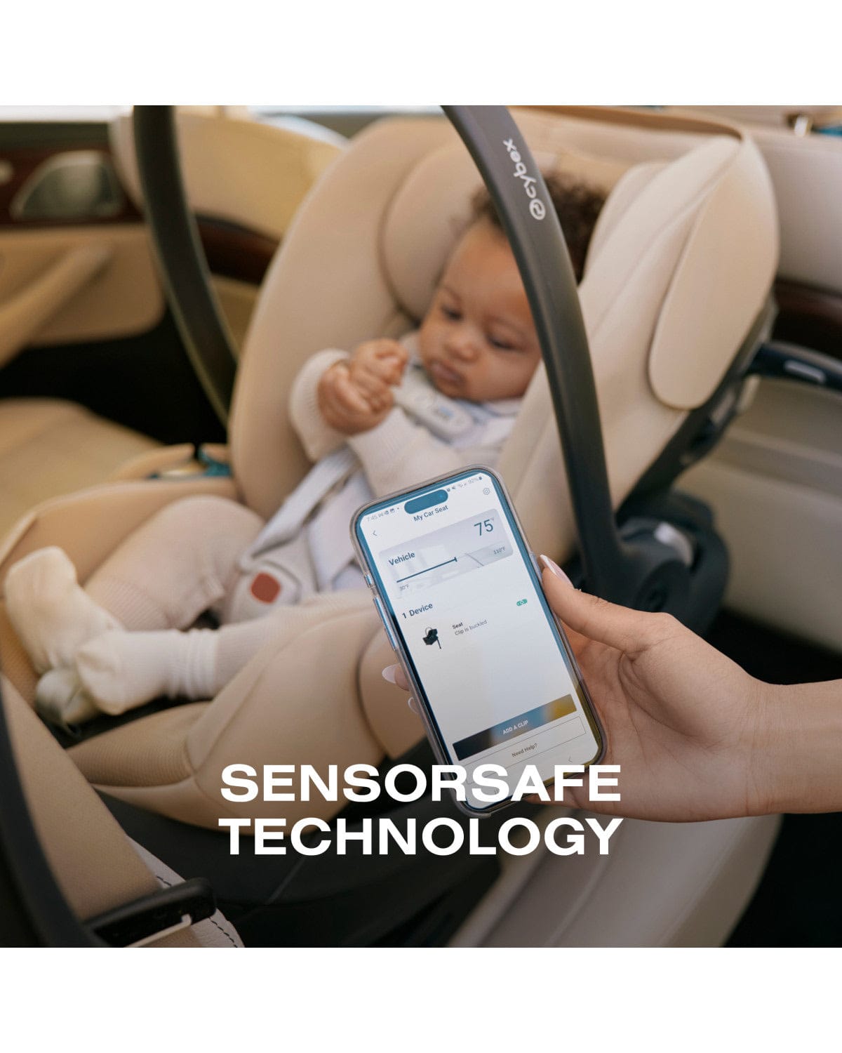 Cybex Cloud G Pro Comfort Extend Infant Car Seat - Almond Beige