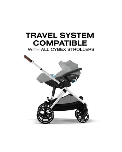 Cybex Cloud G Pro Comfort Extend Infant Car Seat - Stone Grey - 525000601