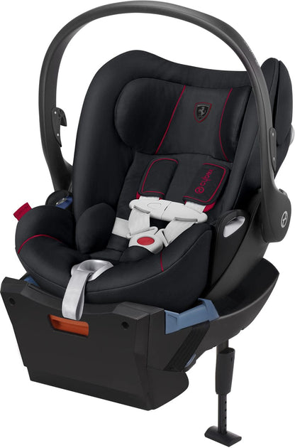Cybex Cloud Q Infant Car Seat, Ferrari 2018 Black - 519000013