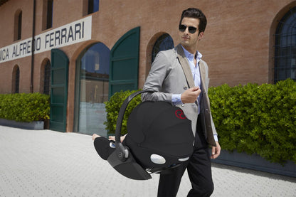 Cybex Cloud Q Infant Car Seat, Ferrari 2018 Black - 519000013